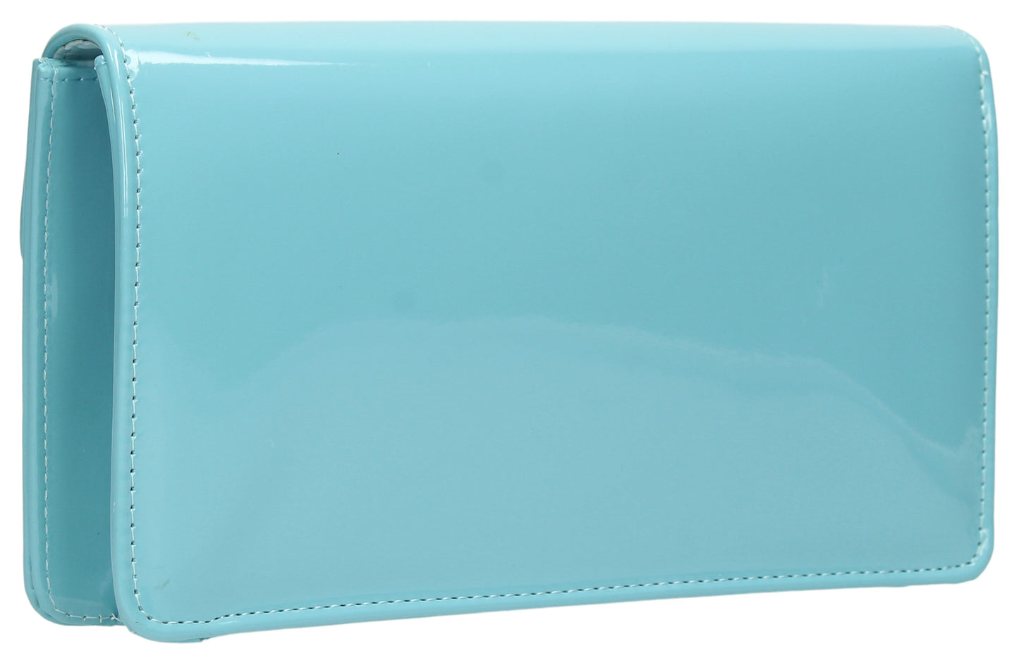 SWANKYSWANS Paris Clutch Bag Mint Blue Cute Cheap Clutch Bag For Weddings School and Work