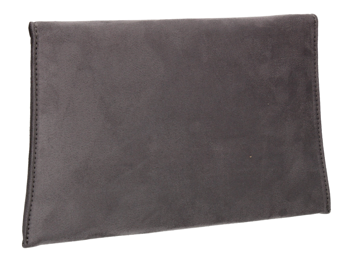Dory Envelope Clutch Bag Grey