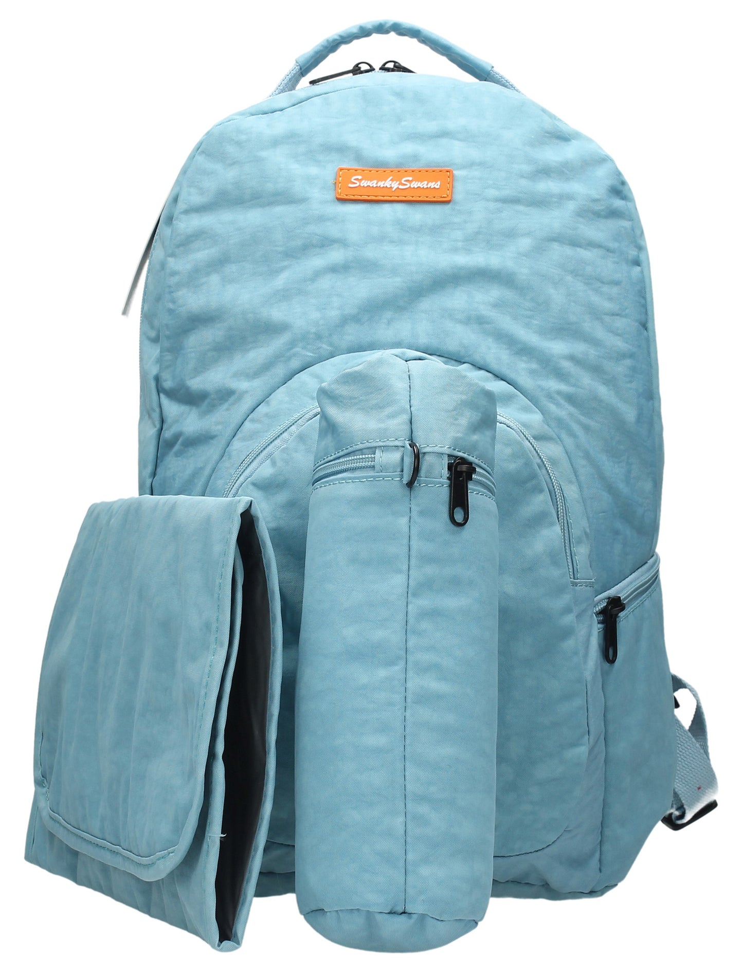 Joseph & Mary Baby Changing Backpack - Light Blue-Baby Changing-SWANKYSWANS