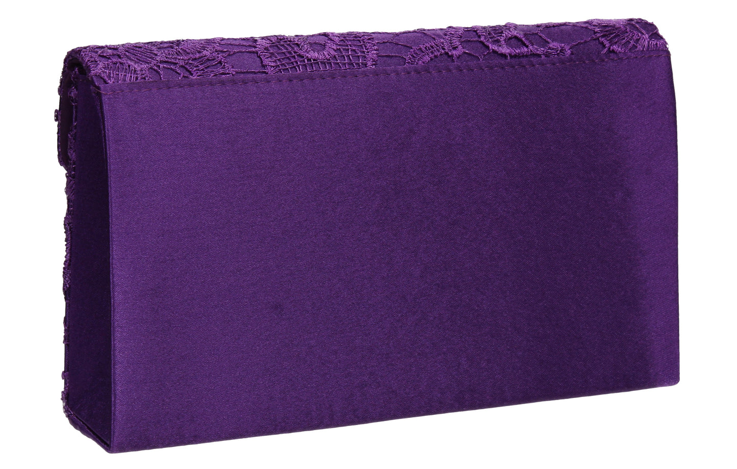 Holly Lace Clutch Bag Purple