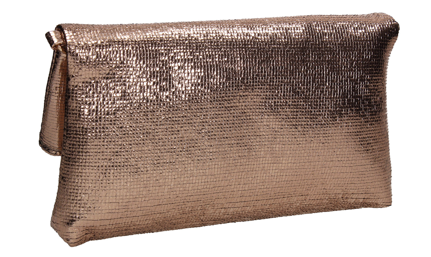 Tess Glamour Party Clutch Bag Champagne