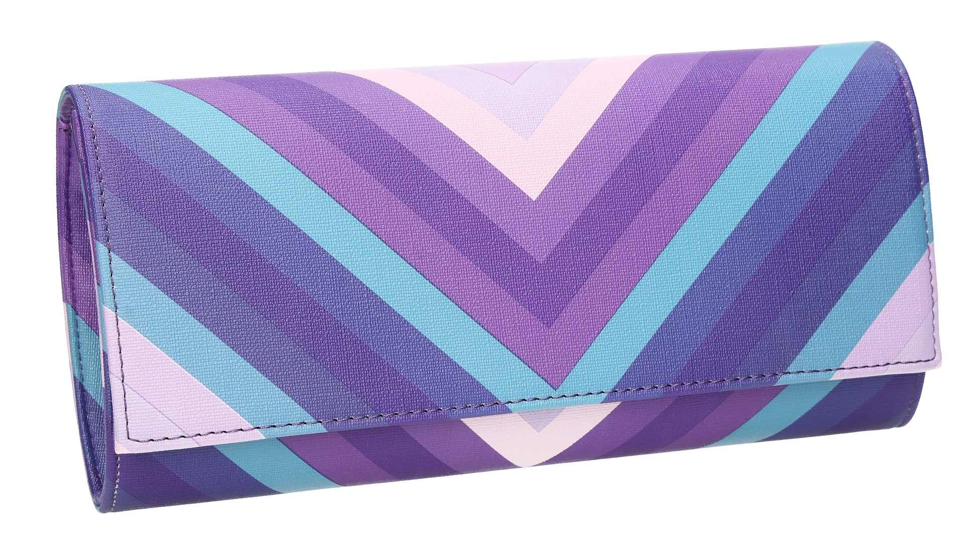 SWANKYSWANS Margot Clutch Bag Purple Cute Cheap Clutch Bag For Weddings School and Work