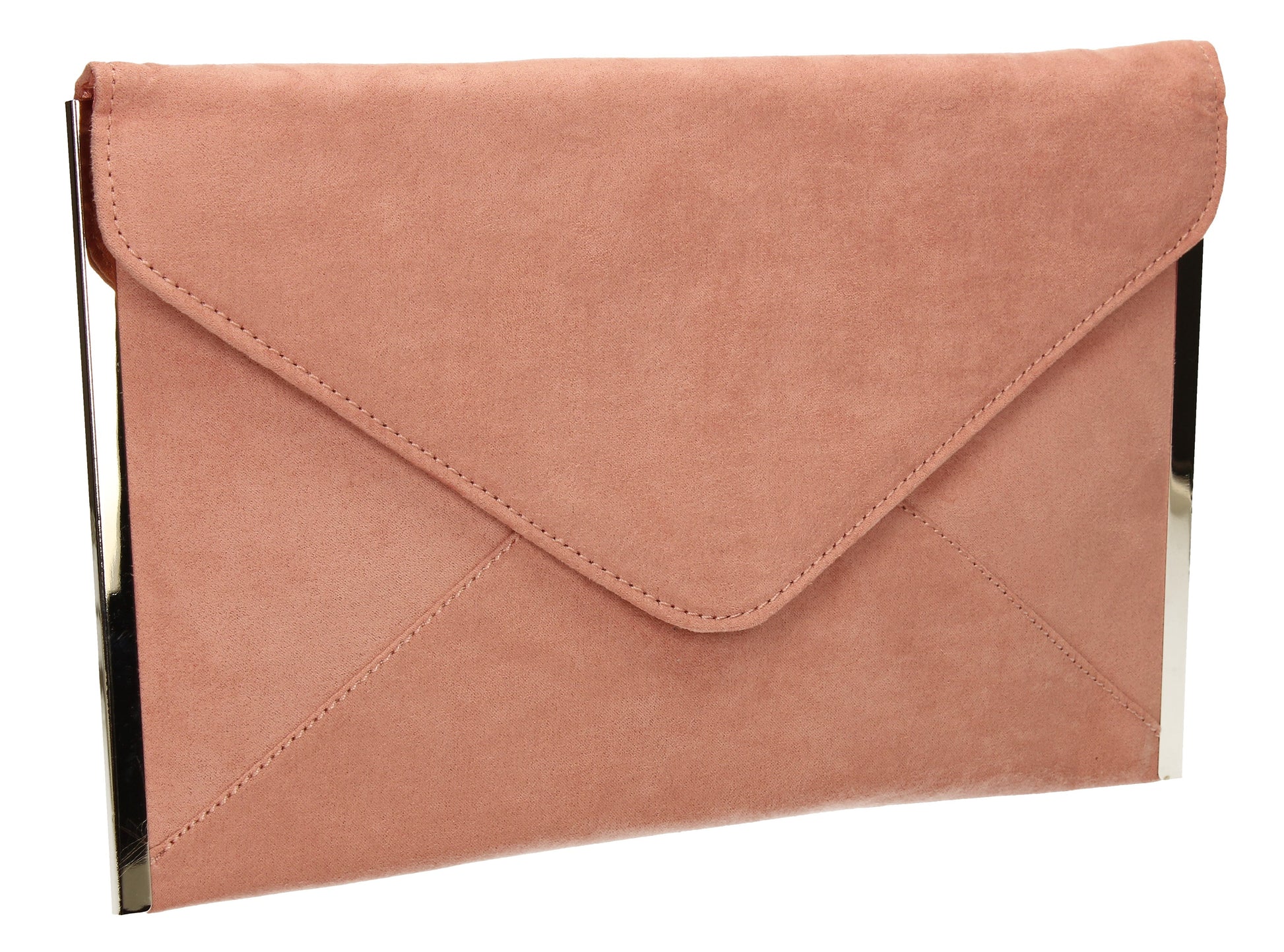 SWANKYSWANS Louis Clutch Bag Blush Cute Cheap Clutch Bag For Weddings School and Work