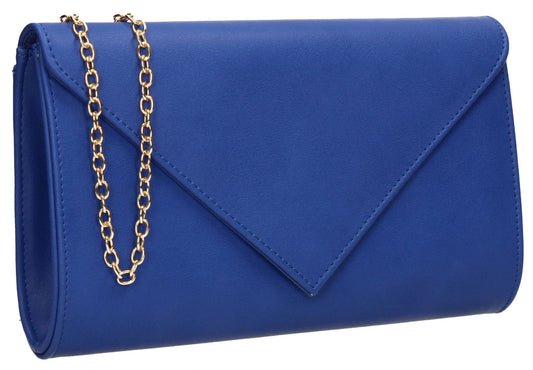 SWANKYSWANS Seraphina Clutch Bag Royal Blue Cute Cheap Clutch Bag For Weddings School and Work