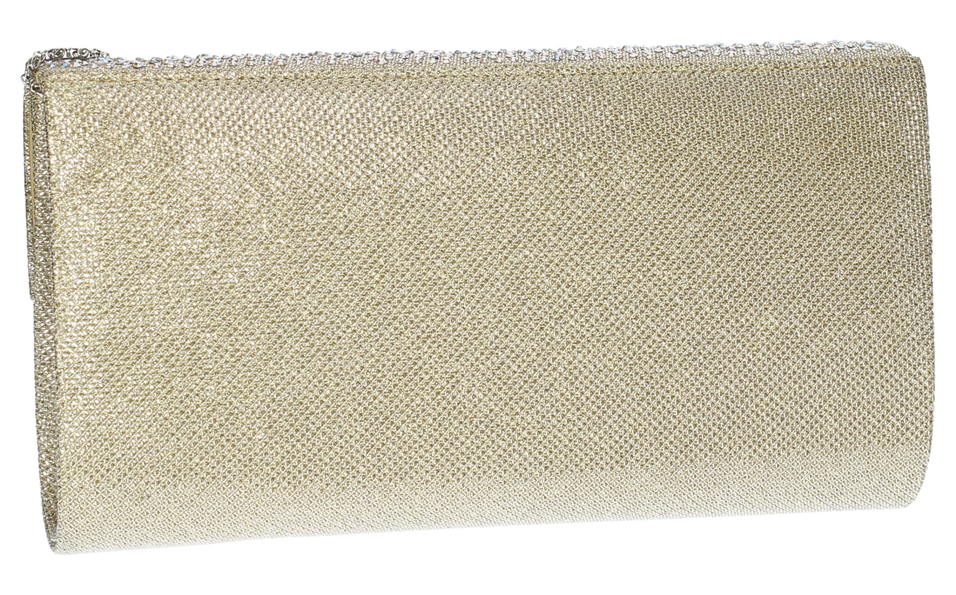 SWANKYSWANS Montary Clutch Bag Gold Cute Cheap Clutch Bag For Weddings School and Work