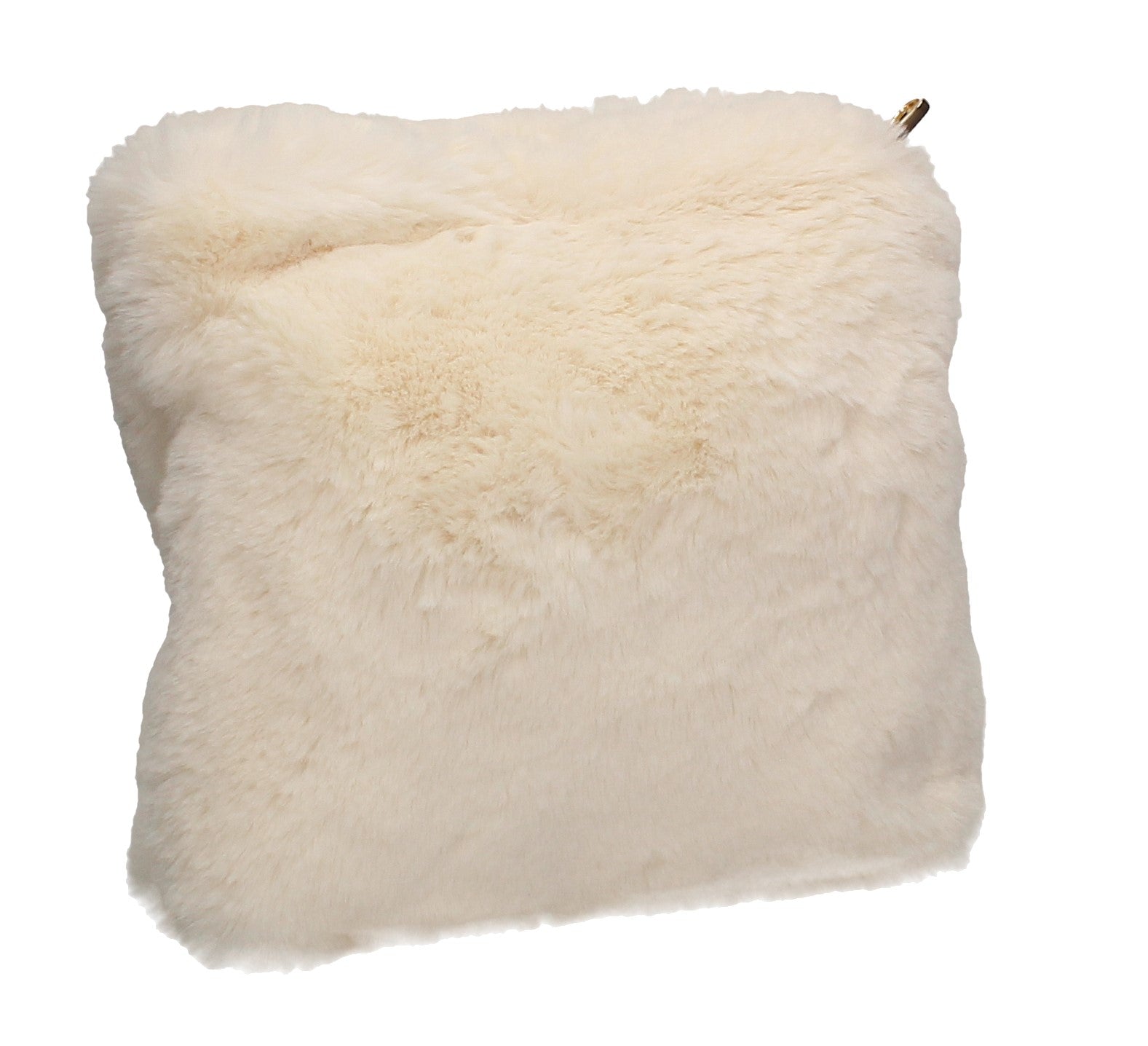 SWANKYSWANS Skye Faux Fur Large Cross body Bag Cream