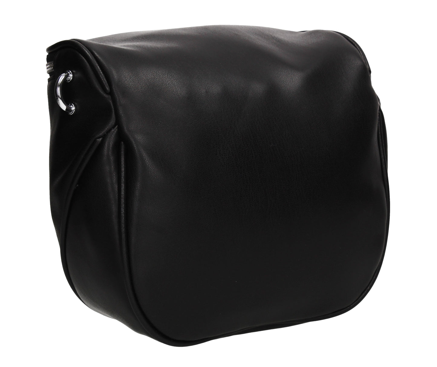 Terri Camera Bag Faux Leather Crossbody Black