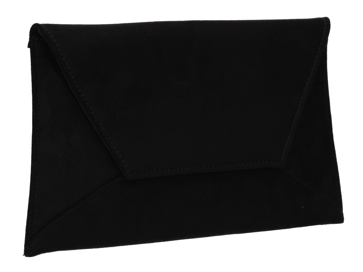 Dory Envelope Clutch Bag Black
