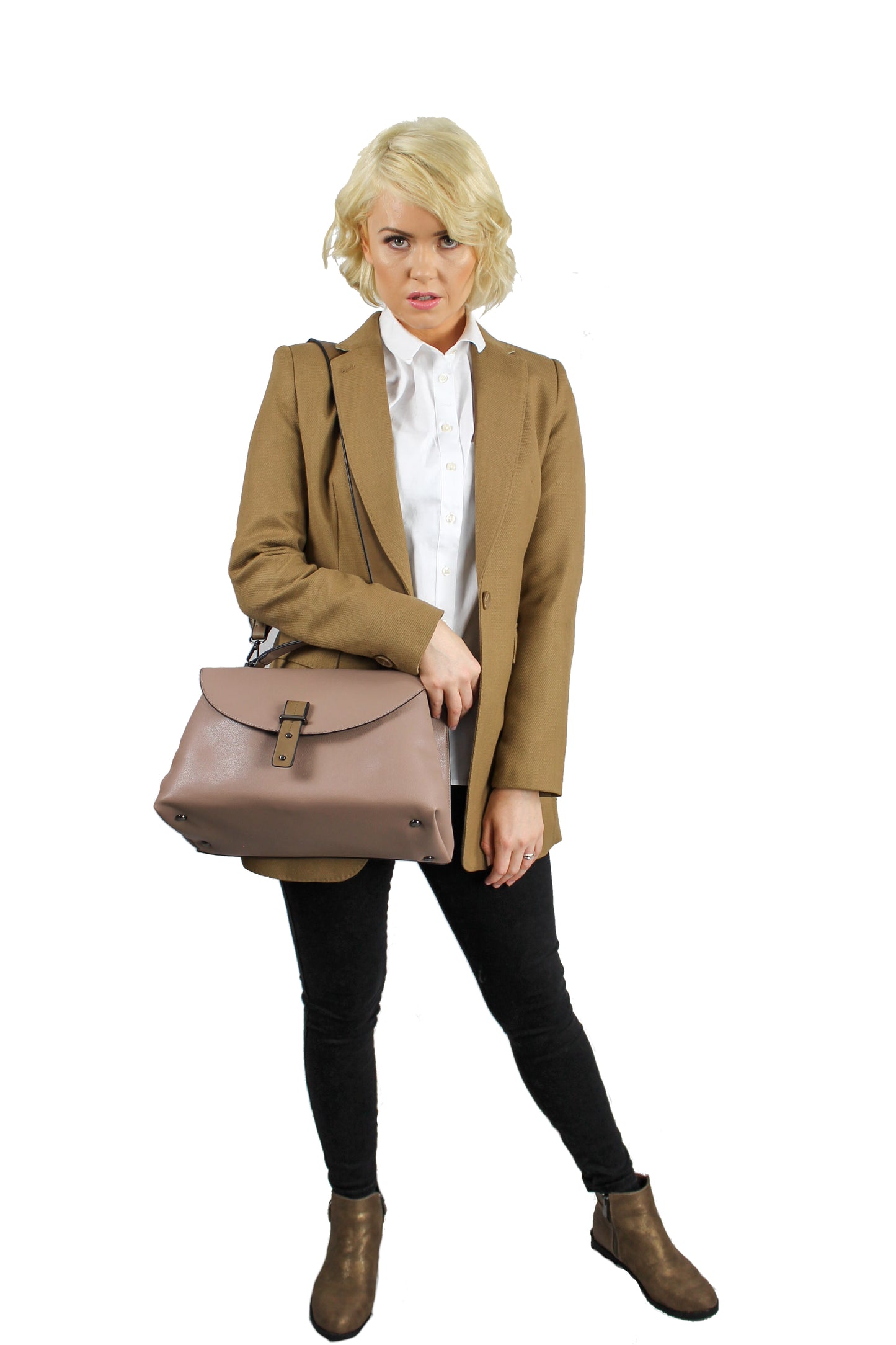 Bridget Classy Handbag Khaki