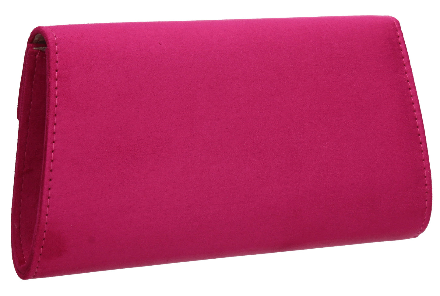 SWANKYSWANS Harper Clutch Bag Fuchsia Pink Cute Cheap Clutch Bag For Weddings School and Work