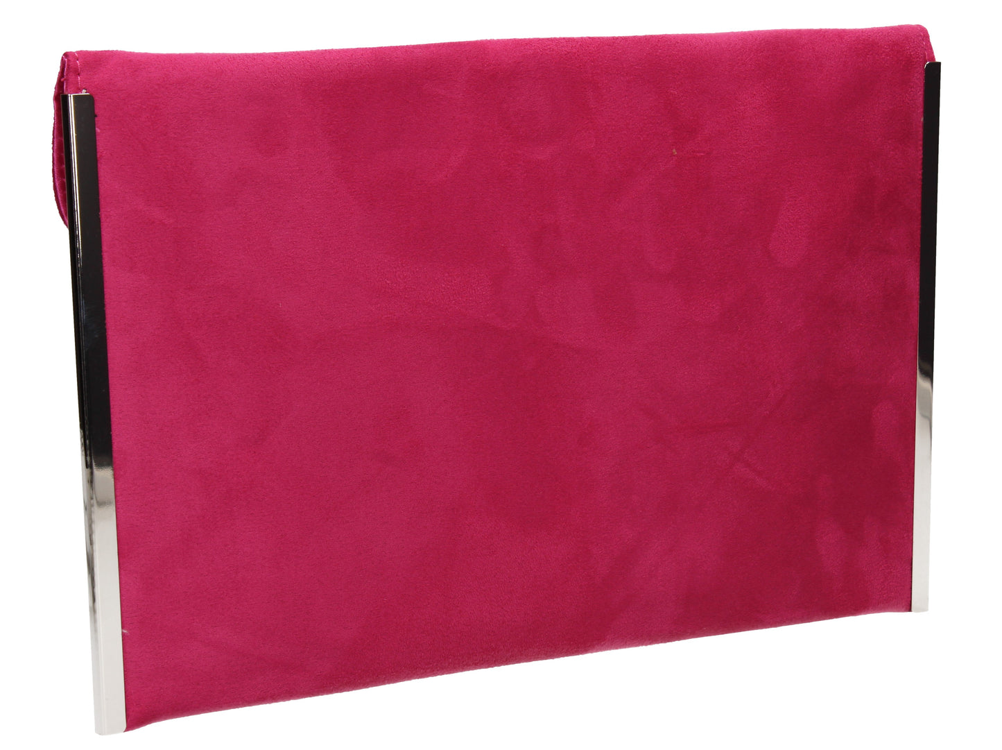 Louis Slim Clutch Bag Fuchsia Pink