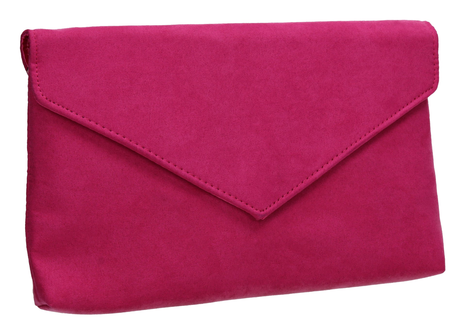 SWANKYSWANS Rosa Clutch Bag Fuchsia Cute Cheap Clutch Bag For Weddings School and Work