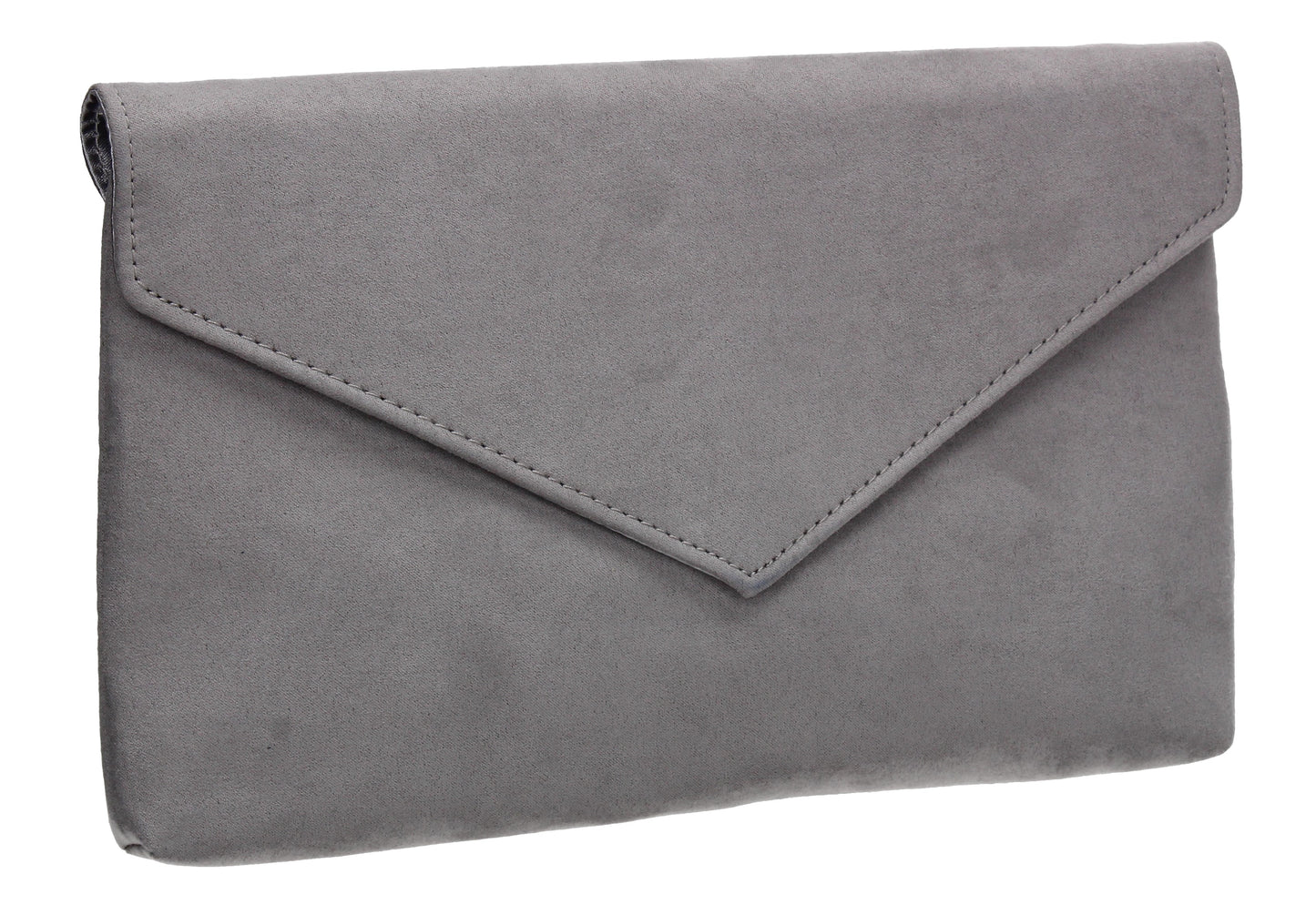 SWANKYSWANS Rosa Clutch Bag Grey Cute Cheap Clutch Bag For Weddings School and Work