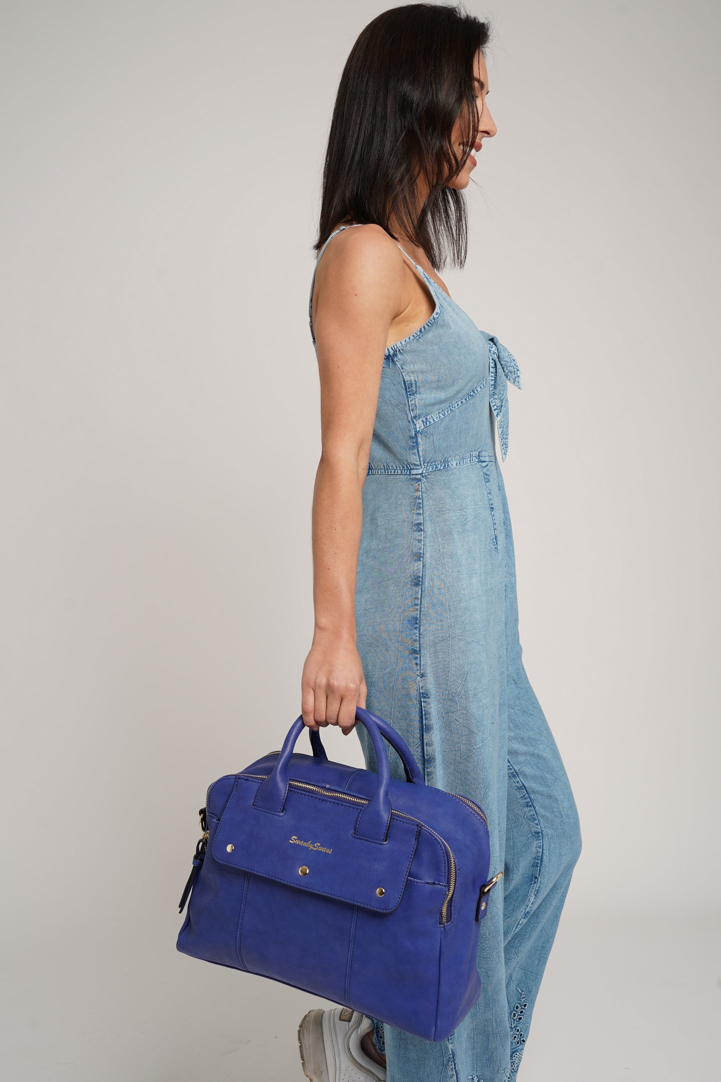 Carla Smart Work Handbag Royal Blue