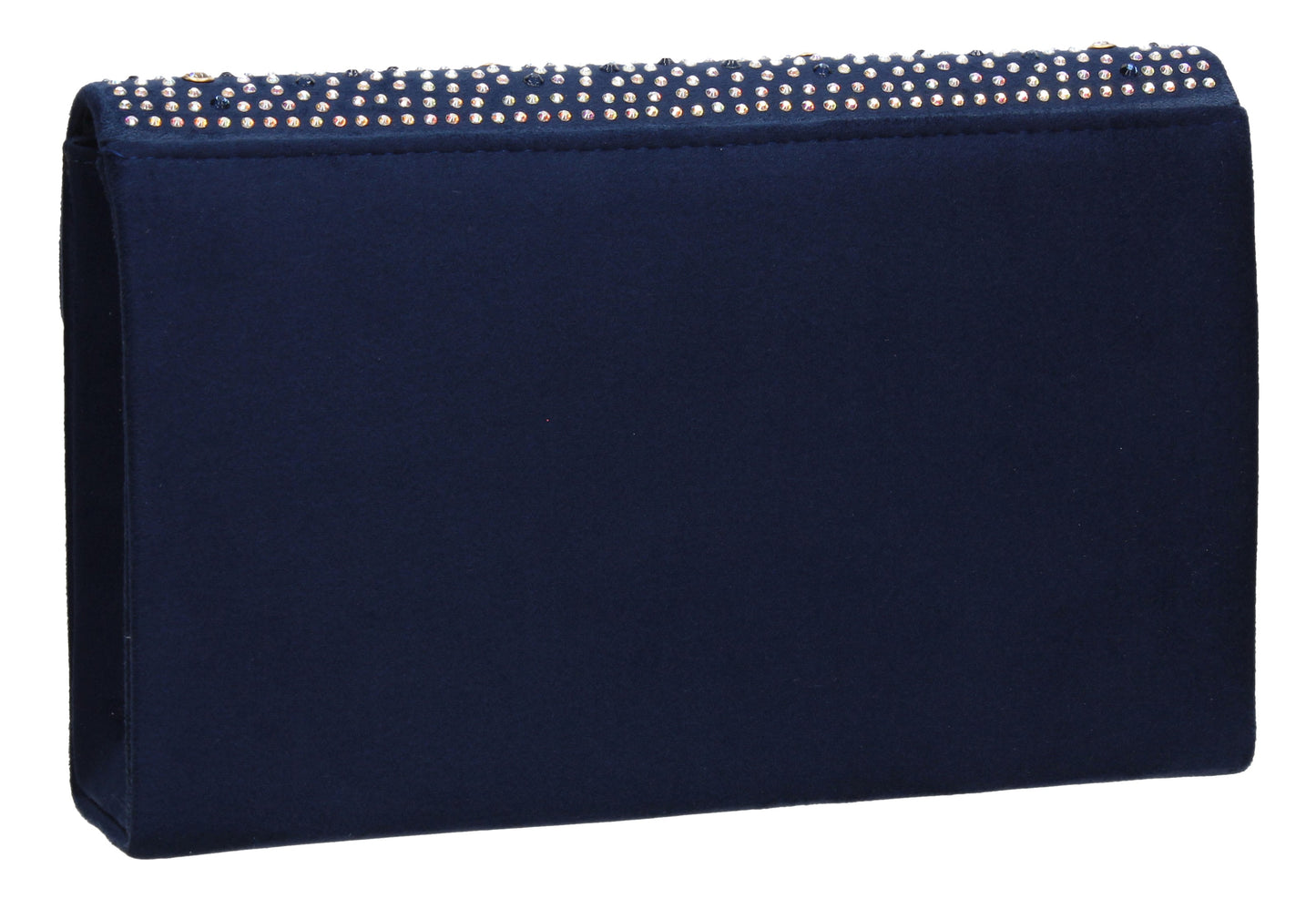 SWANKYSWANS Laurel Clutch Bag Navy Blue Cute Cheap Clutch Bag For Weddings School and Work