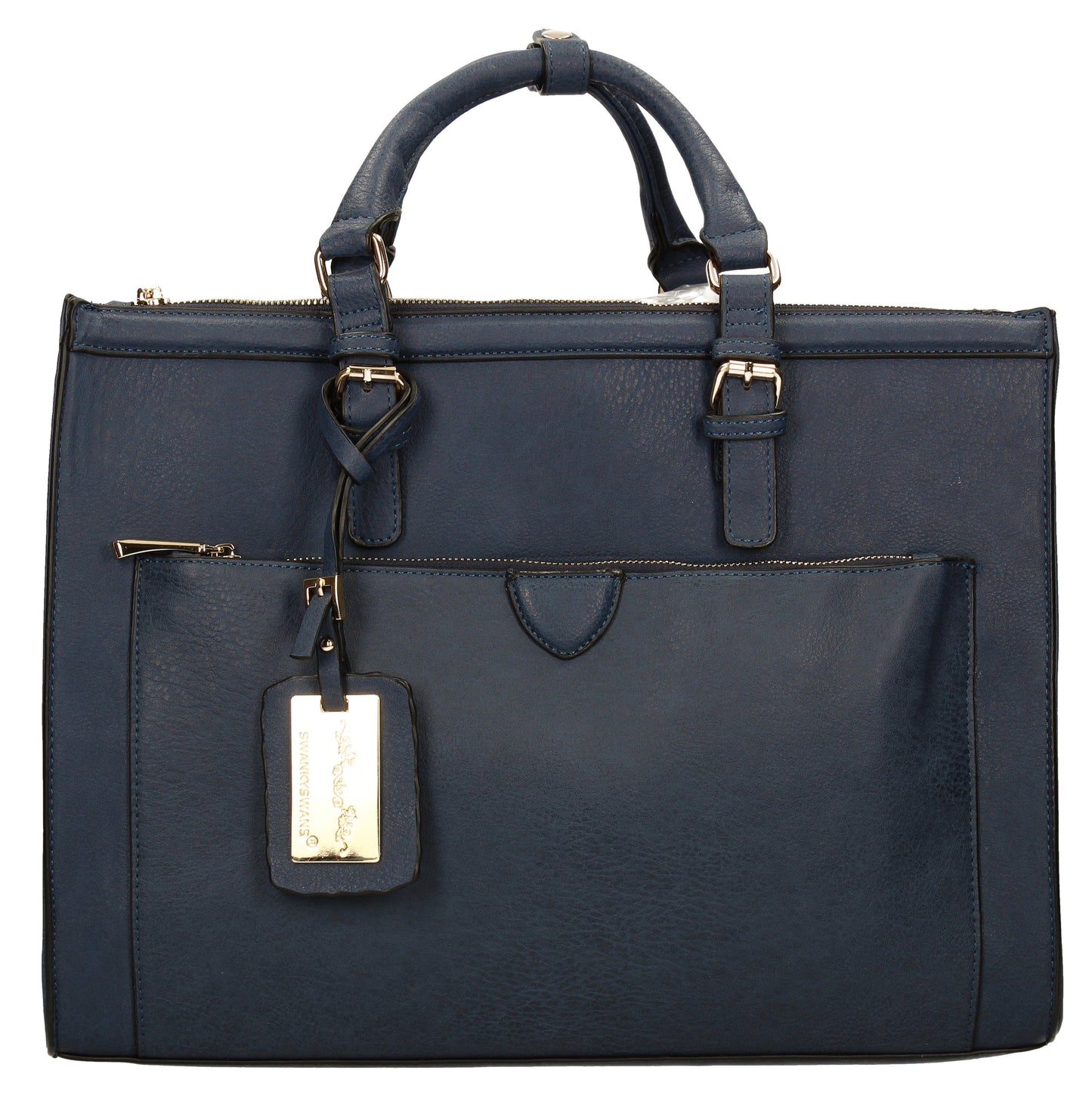 Swanky Swans Marcella Cosmo Handbag NavyPerfect for School, Weddings, Day out!