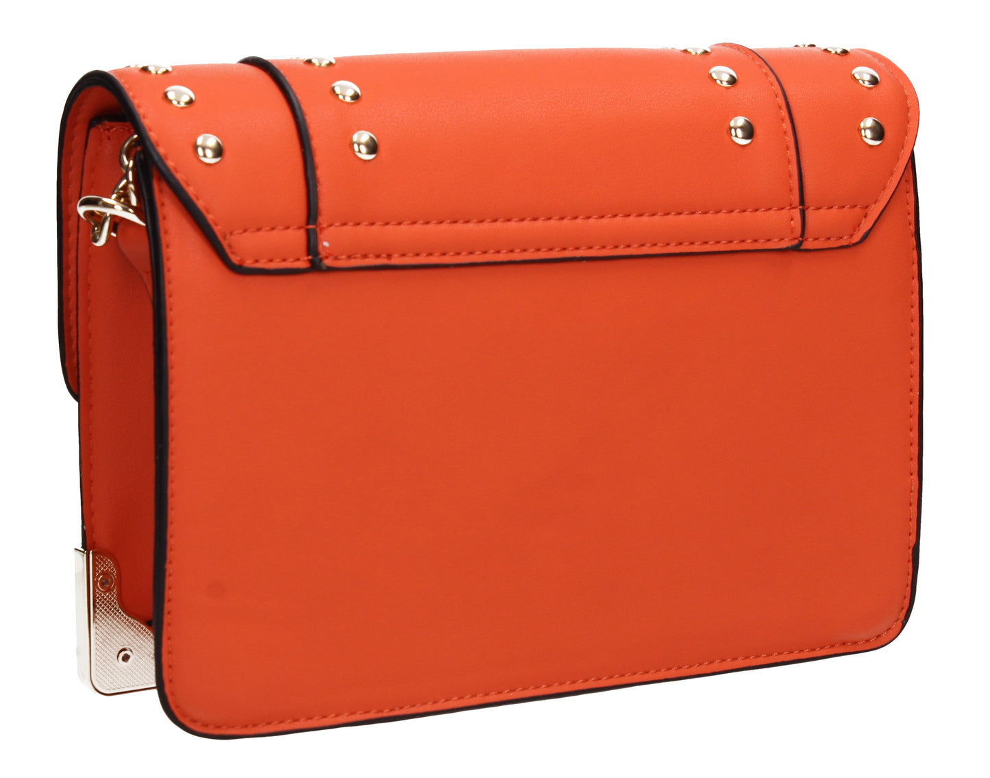 Swanky Swans Lilian Clutch Bag Orange Perfect for Back To School!