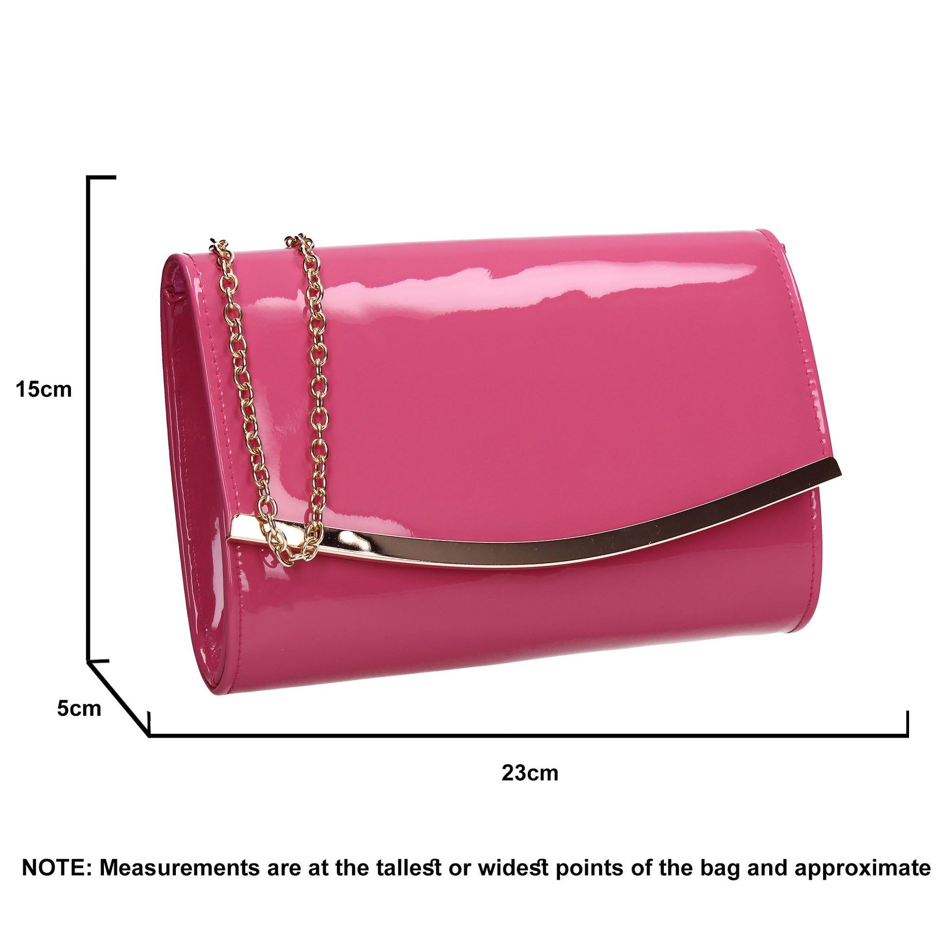 SWANKYSWANS Lilo Clutch Bag Pink Cute Cheap Clutch Bag For Weddings School and Work