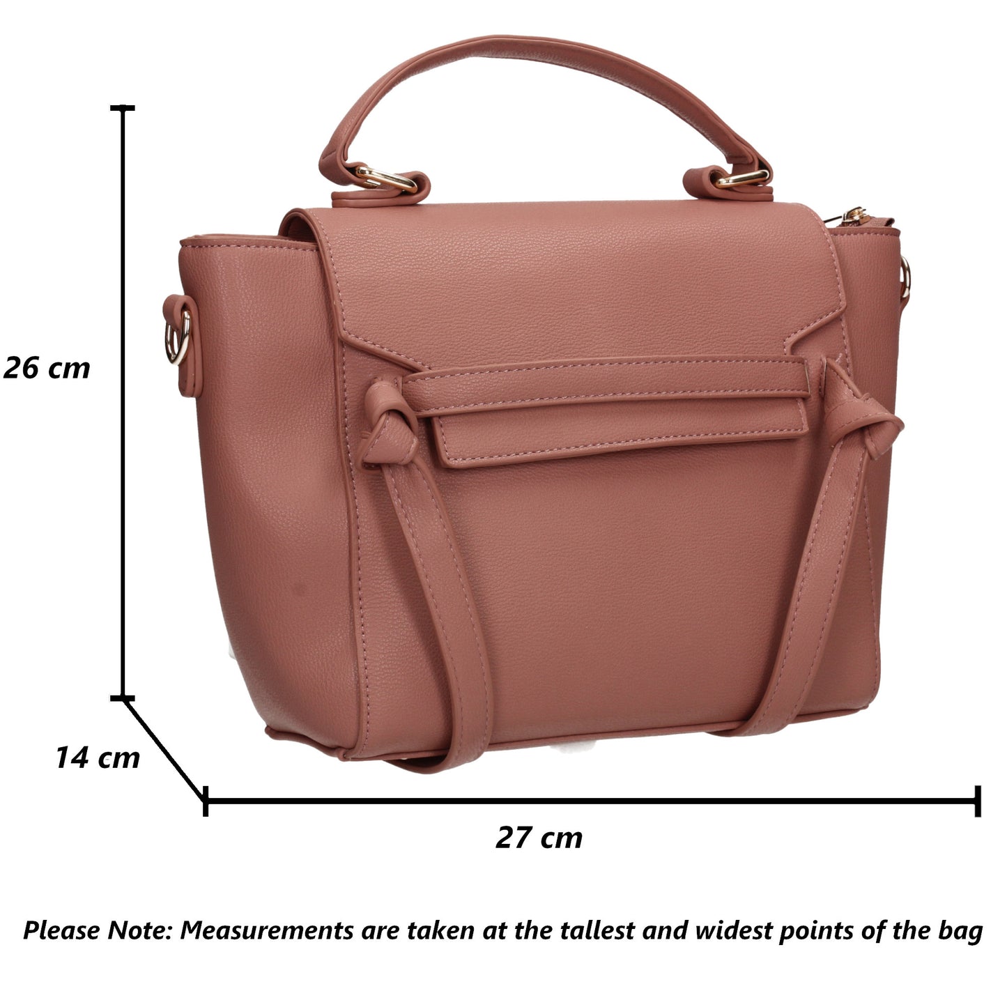 Buy your Juana Handbag Dark Pink Today! Buy with confidence from Swankyswans