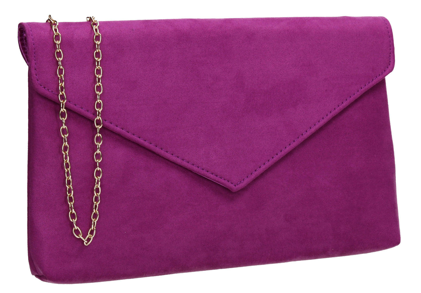 SWANKYSWANS Rosa Clutch Bag Purple Cute Cheap Clutch Bag For Weddings School and Work