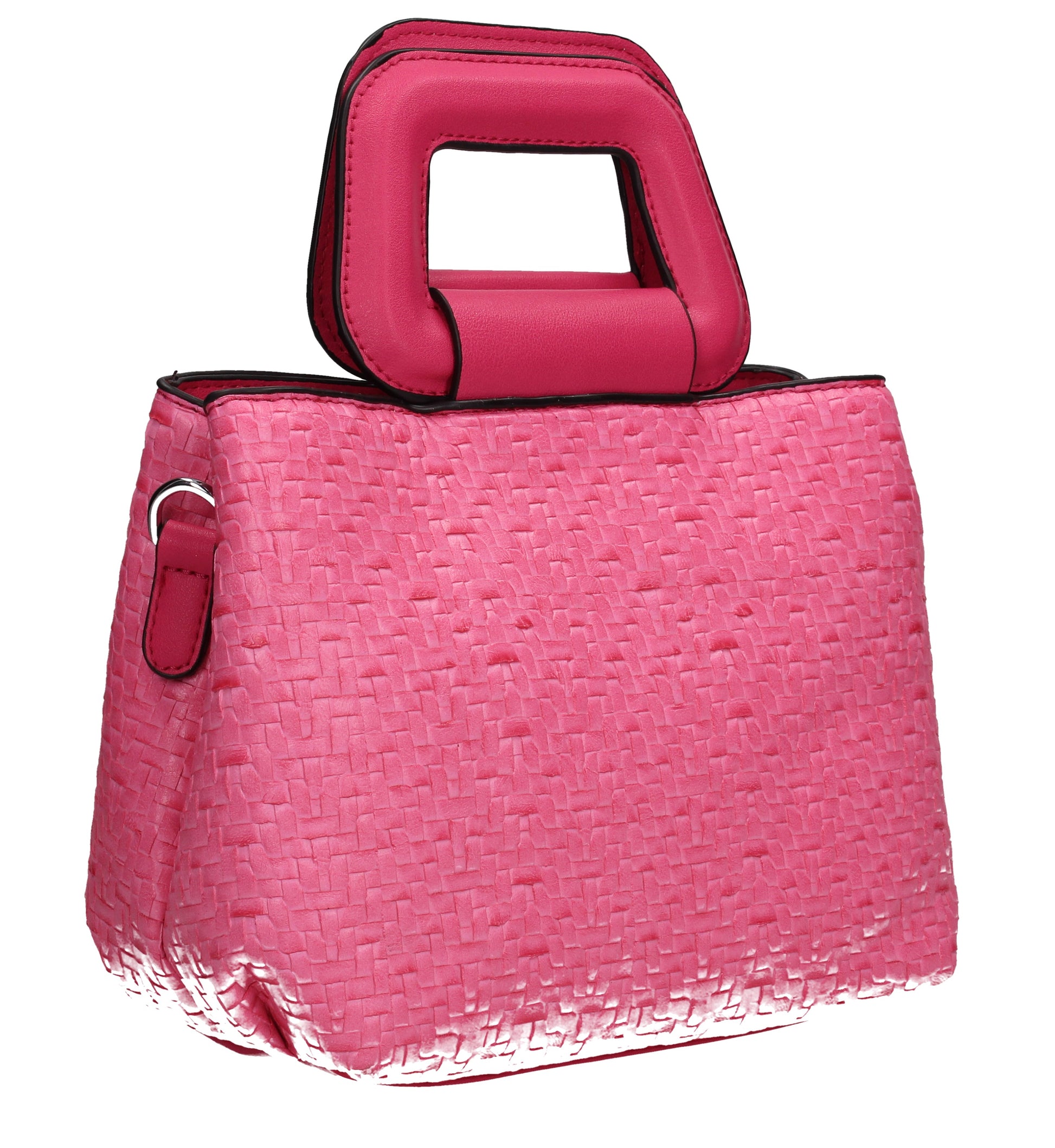 SWANKYSWANS Dahlia Clutch Bag Fuschia Cute Cheap Clutch Bag For Weddings School and Work