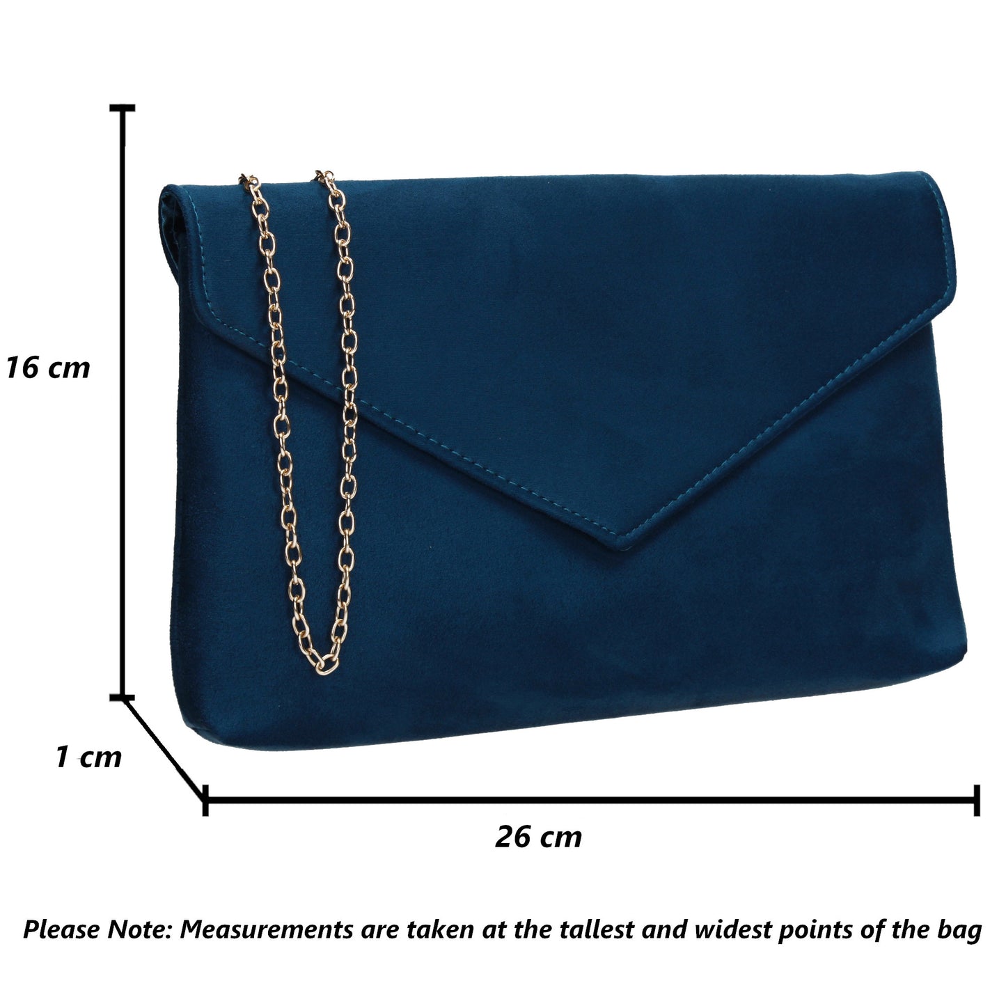 SWANKYSWANS Rosa Clutch Bag Teal Cute Cheap Clutch Bag For Weddings School and Work