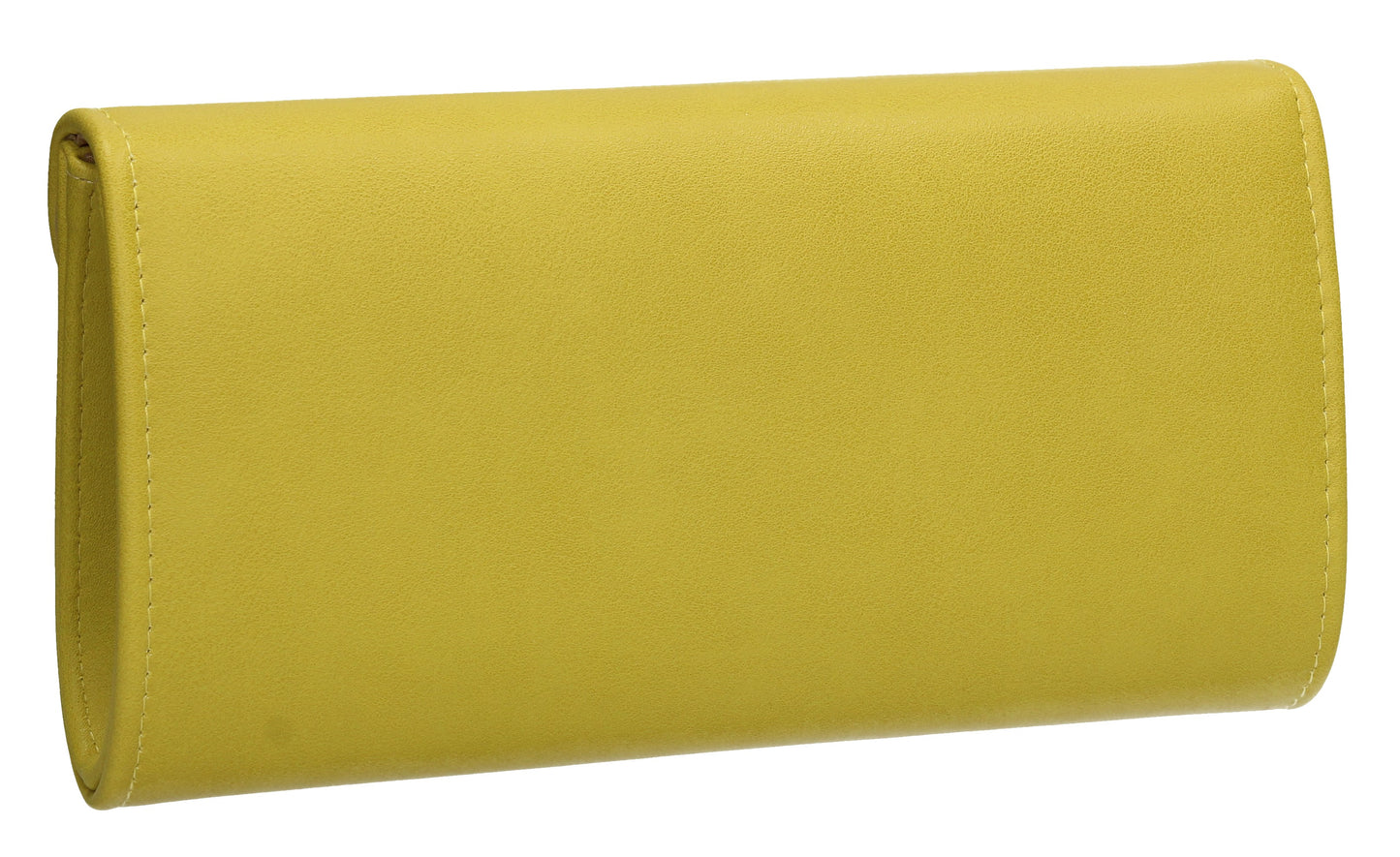 SWANKYSWANS Harley Clutch Bag Yellow Cute Cheap Clutch Bag For Weddings School and Work