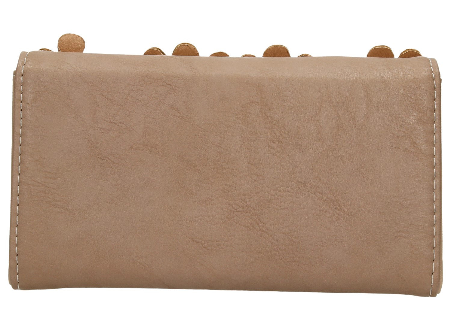 Swanky Swank Demi Daisy Motif Leather Purse Mink PinkCheap Cute School Wallets Purses Bags Animal