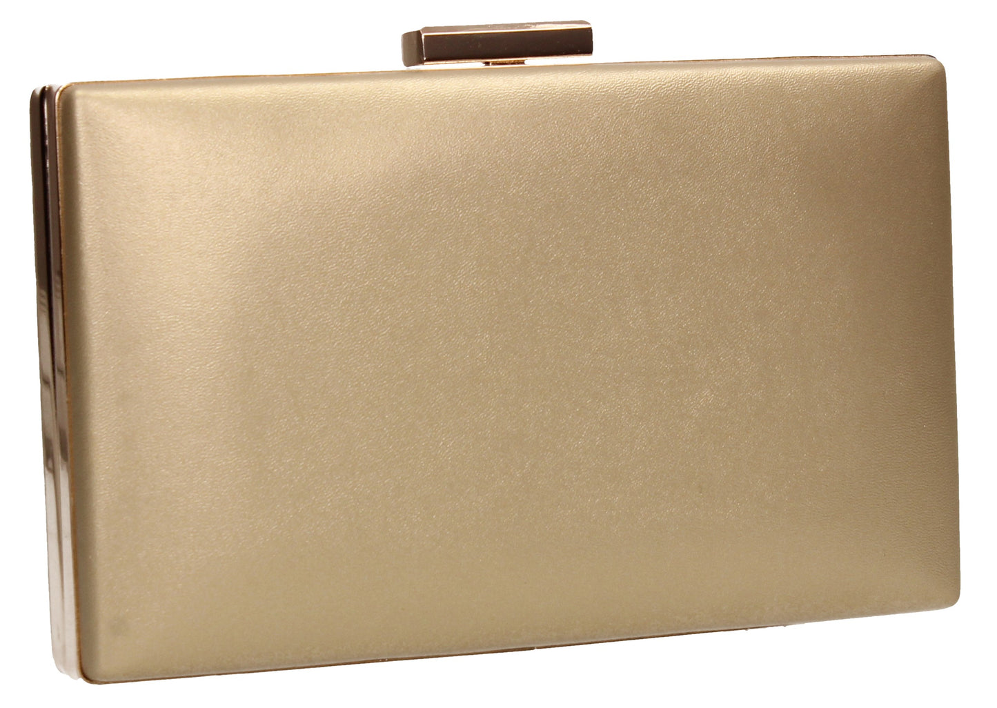 SWANKYSWANS Valery Floral Detail Clutch Bag Gold Cute Cheap Clutch Bag For Weddings School and Work