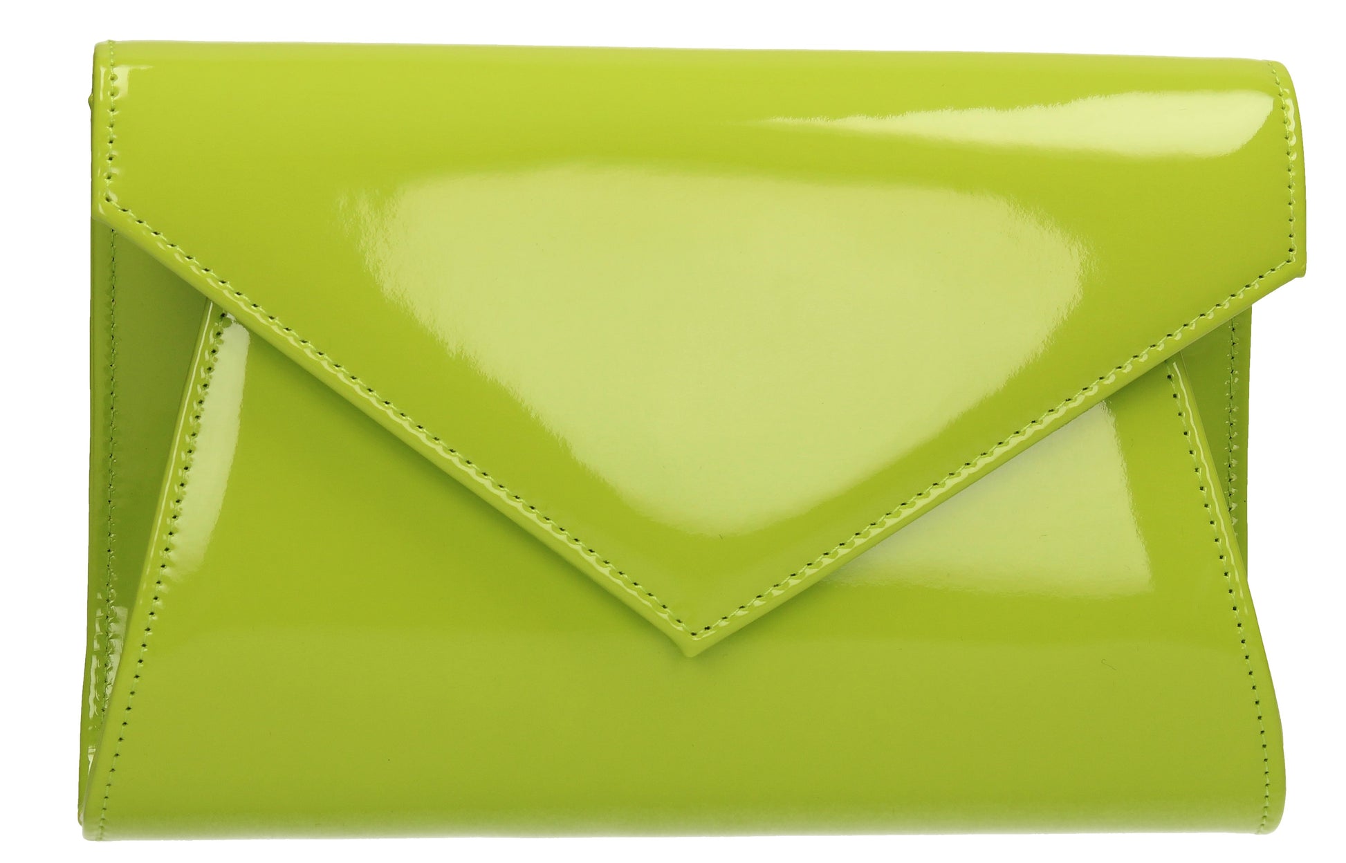 SWANKYSWANS Chrissy Envelope Clutch Bag Green Cute Cheap Clutch Bag For Weddings School and Work