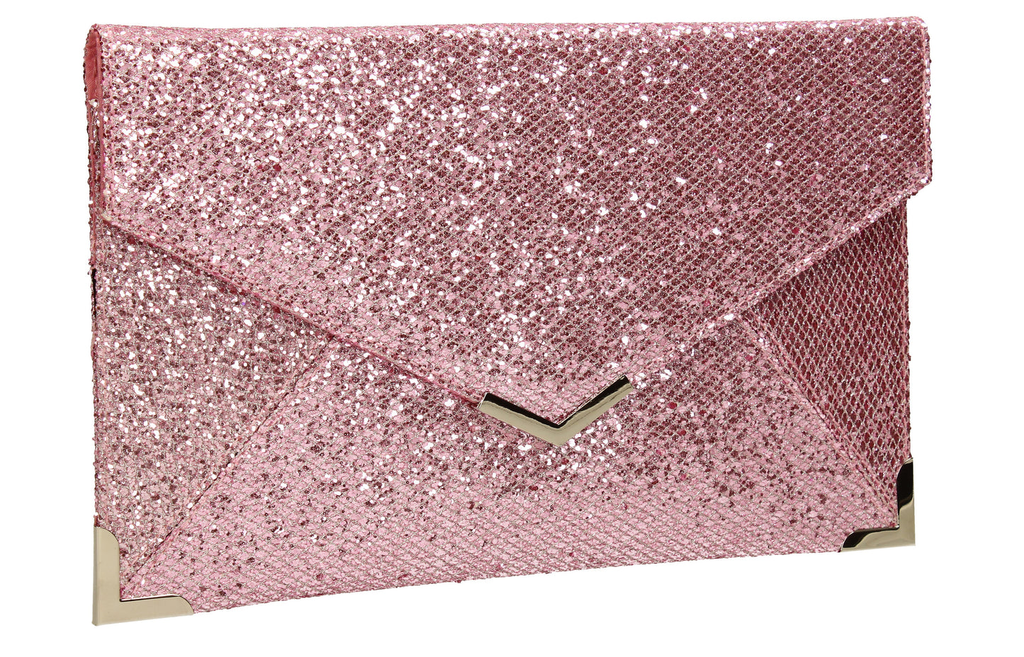 SWANKYSWANS Korie Clutch Bag Pink Cute Cheap Clutch Bag For Weddings School and Work