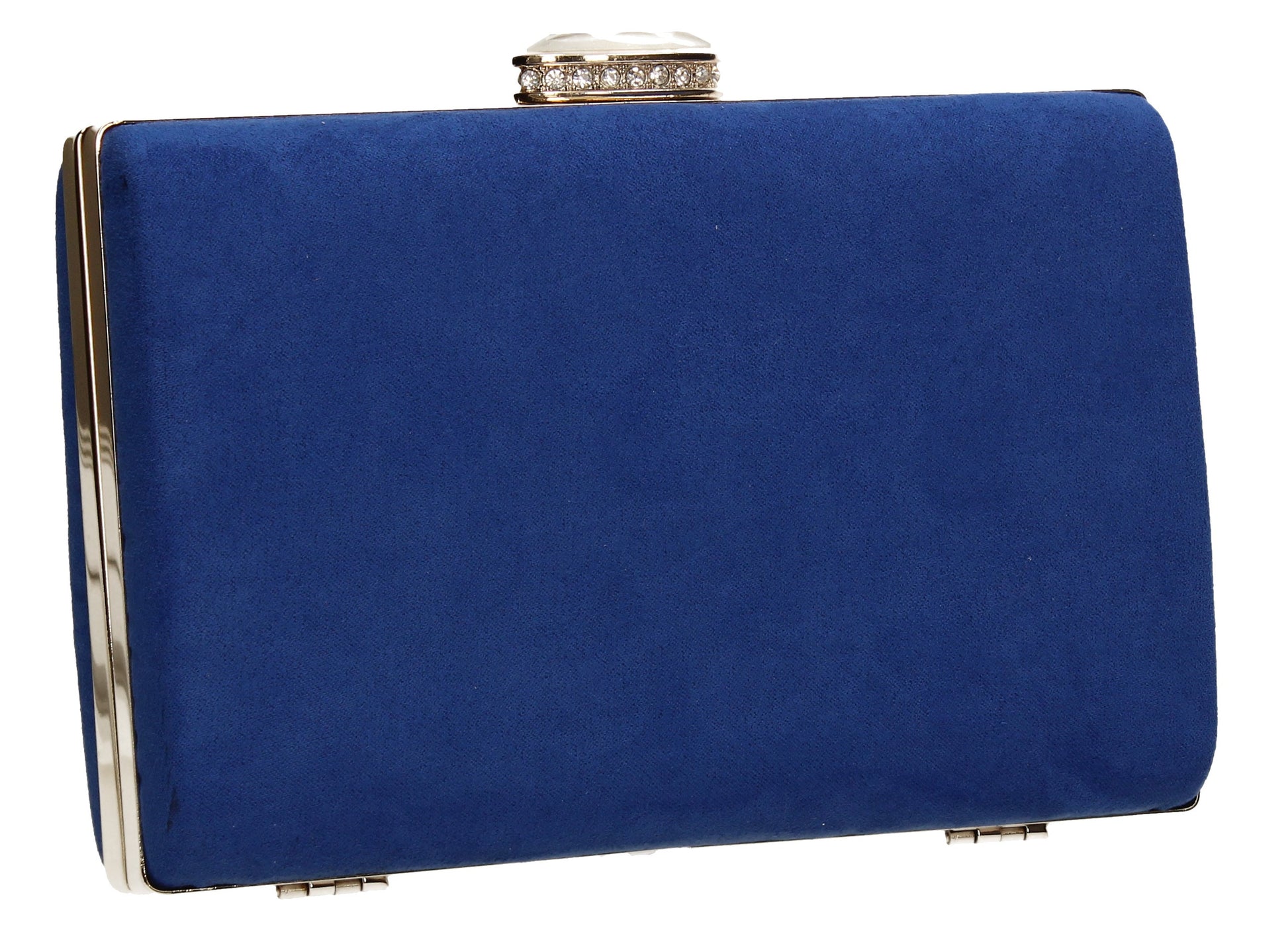 SWANKYSWANS Surrey Clutch Bag Royal Blue Cute Cheap Clutch Bag For Weddings School and Work