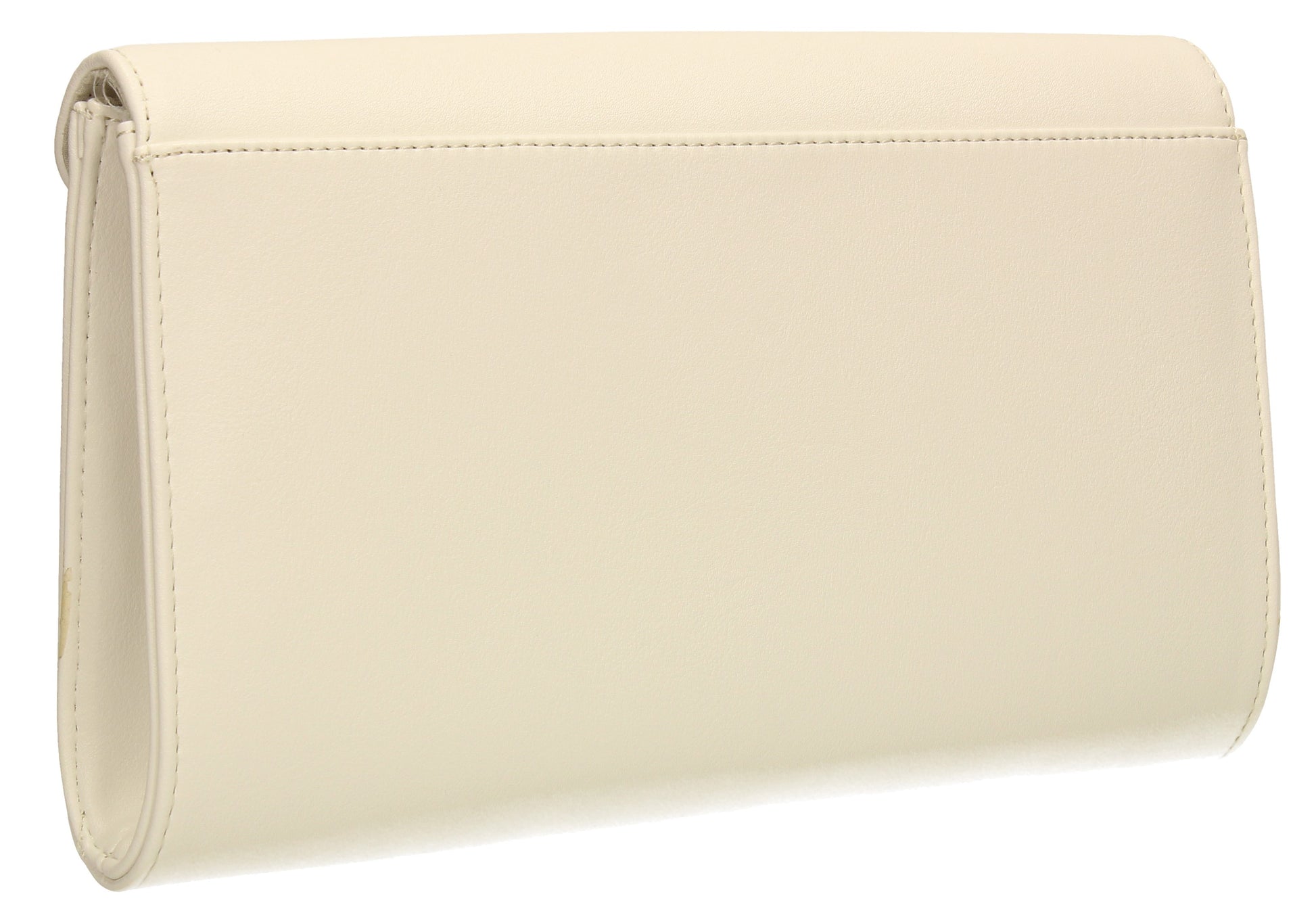 SWANKYSWANS Seraphina Clutch Bag White Cute Cheap Clutch Bag For Weddings School and Work
