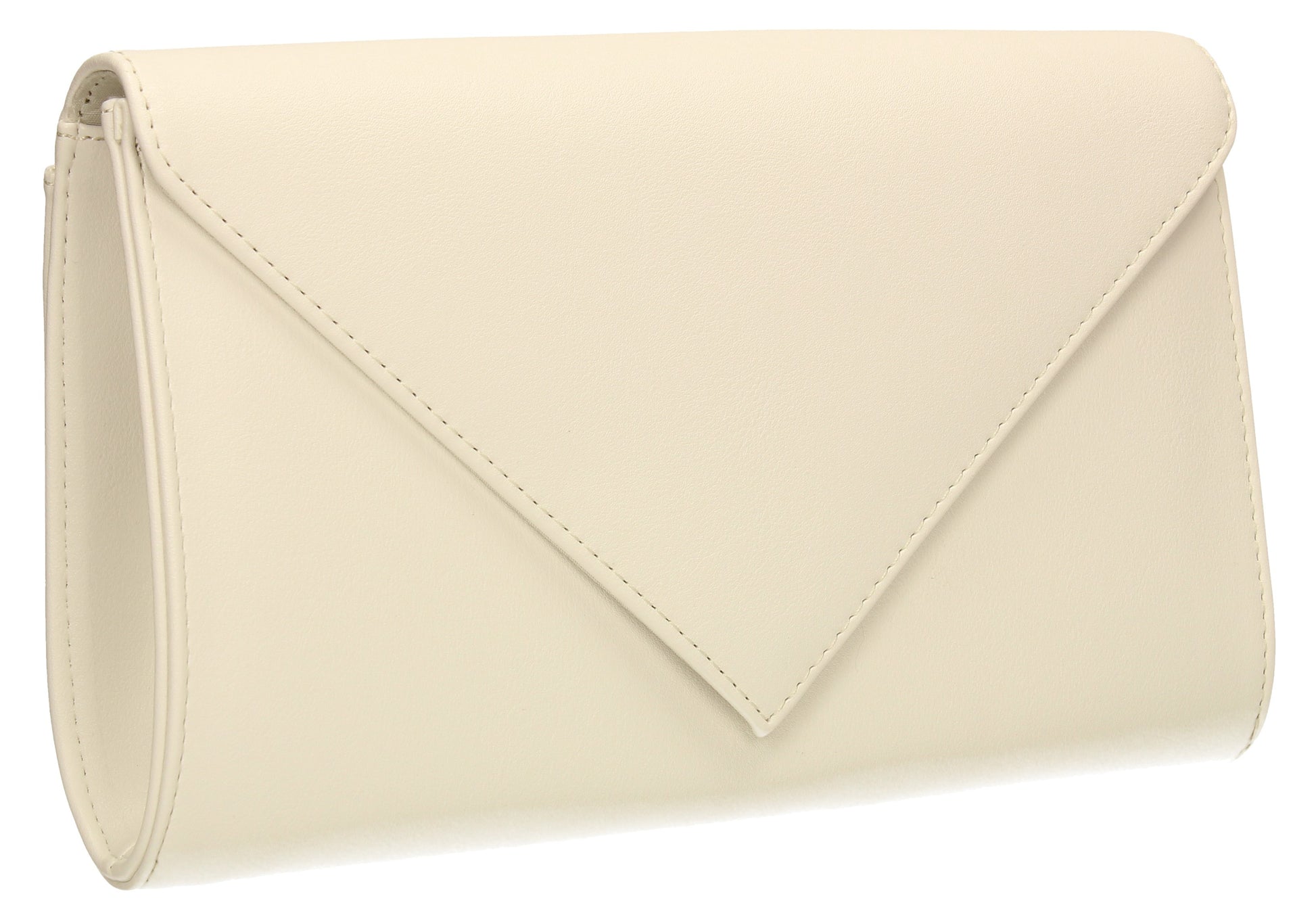 SWANKYSWANS Seraphina Clutch Bag White Cute Cheap Clutch Bag For Weddings School and Work