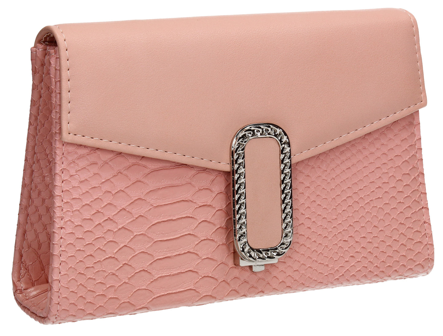 SWANKYSWANS Vanessa Clutch Bag Pink Cute Cheap Clutch Bag For Weddings School and Work
