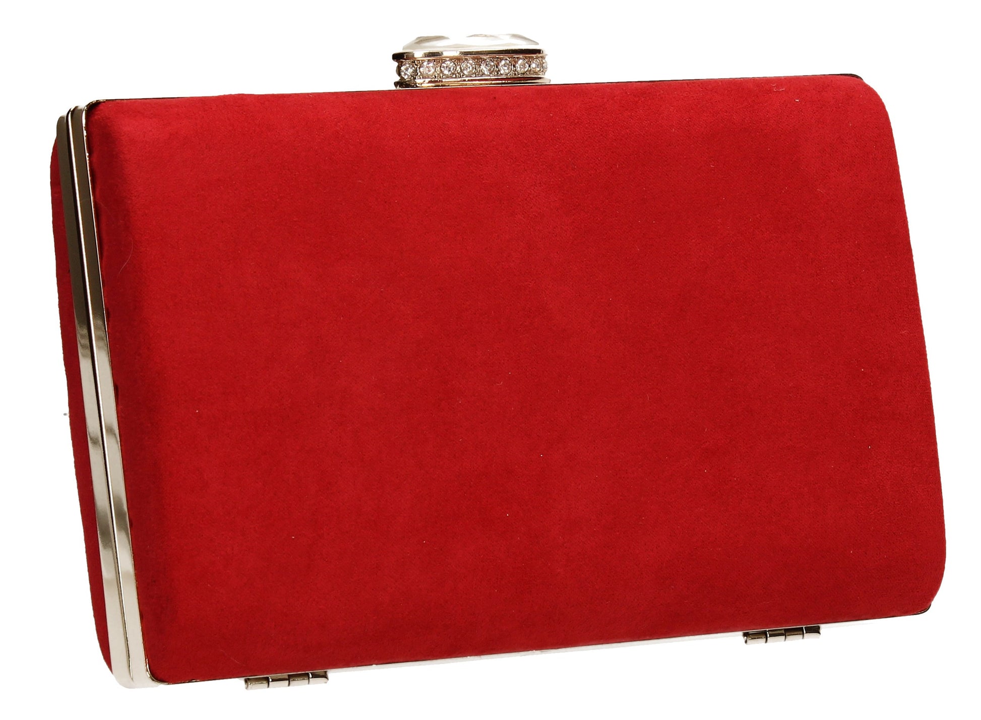 SWANKYSWANS Surrey Clutch Bag Red Cute Cheap Clutch Bag For Weddings School and Work