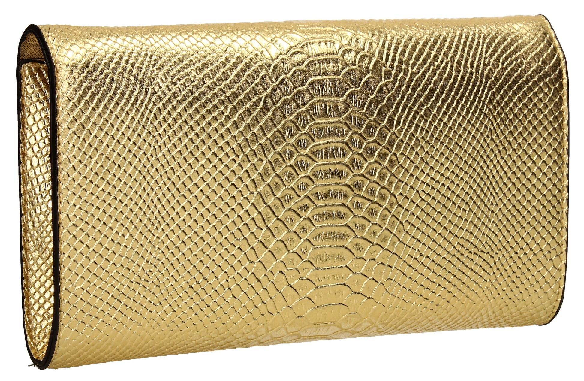 SWANKYSWANS Ormy Clutch Bag Gold Cute Cheap Clutch Bag For Weddings School and Work