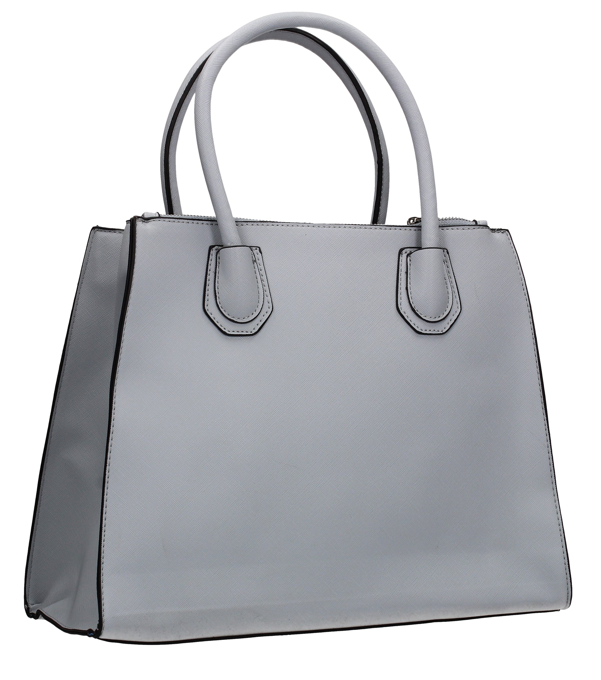 Hanna Floral Handbag Ash GreyBeautiful Cute Animal Faux Leather Clutch Bag Handles Strap Summer School