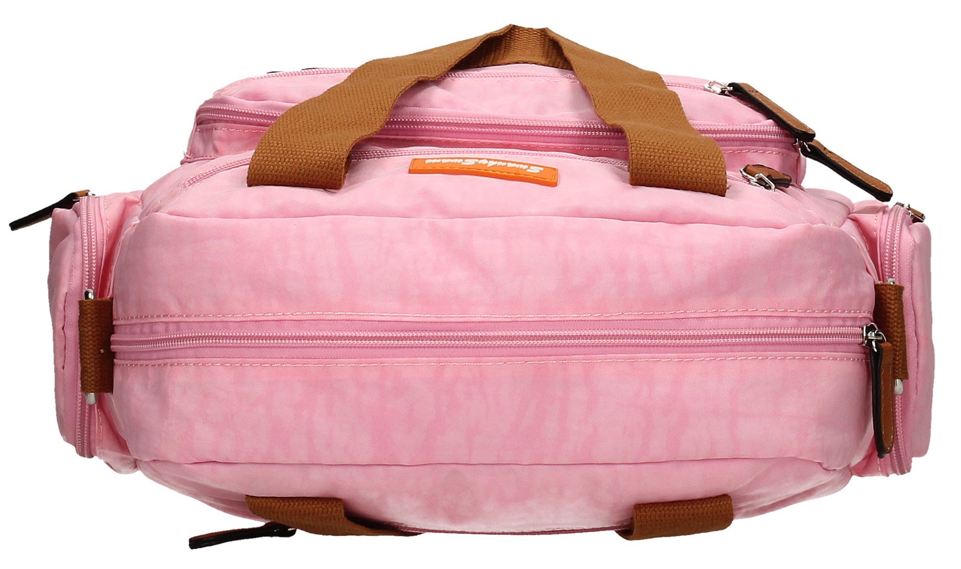 Swanky Swans Kempton Handbag with Lola Cat Motif Baby pinkCheap Fashion Wedding Work School