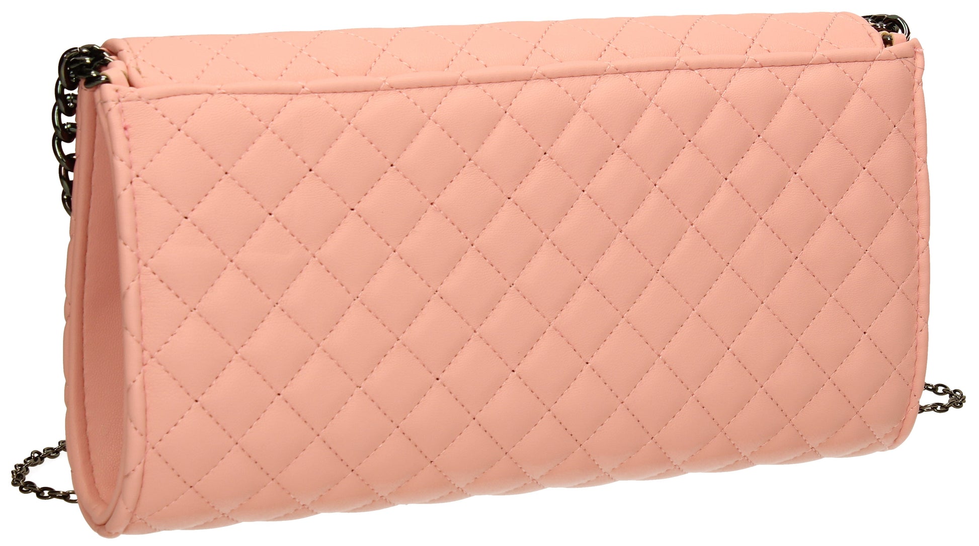 SWANKYSWANS Simon Clutch Bag Pink Cute Cheap Clutch Bag For Weddings School and Work