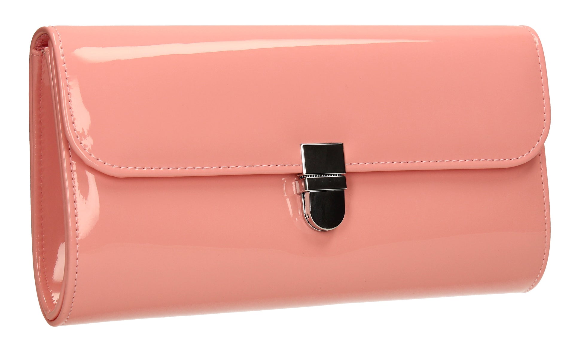 SWANKYSWANS Roxy Clutch Bag Pink Cute Cheap Clutch Bag For Weddings School and Work