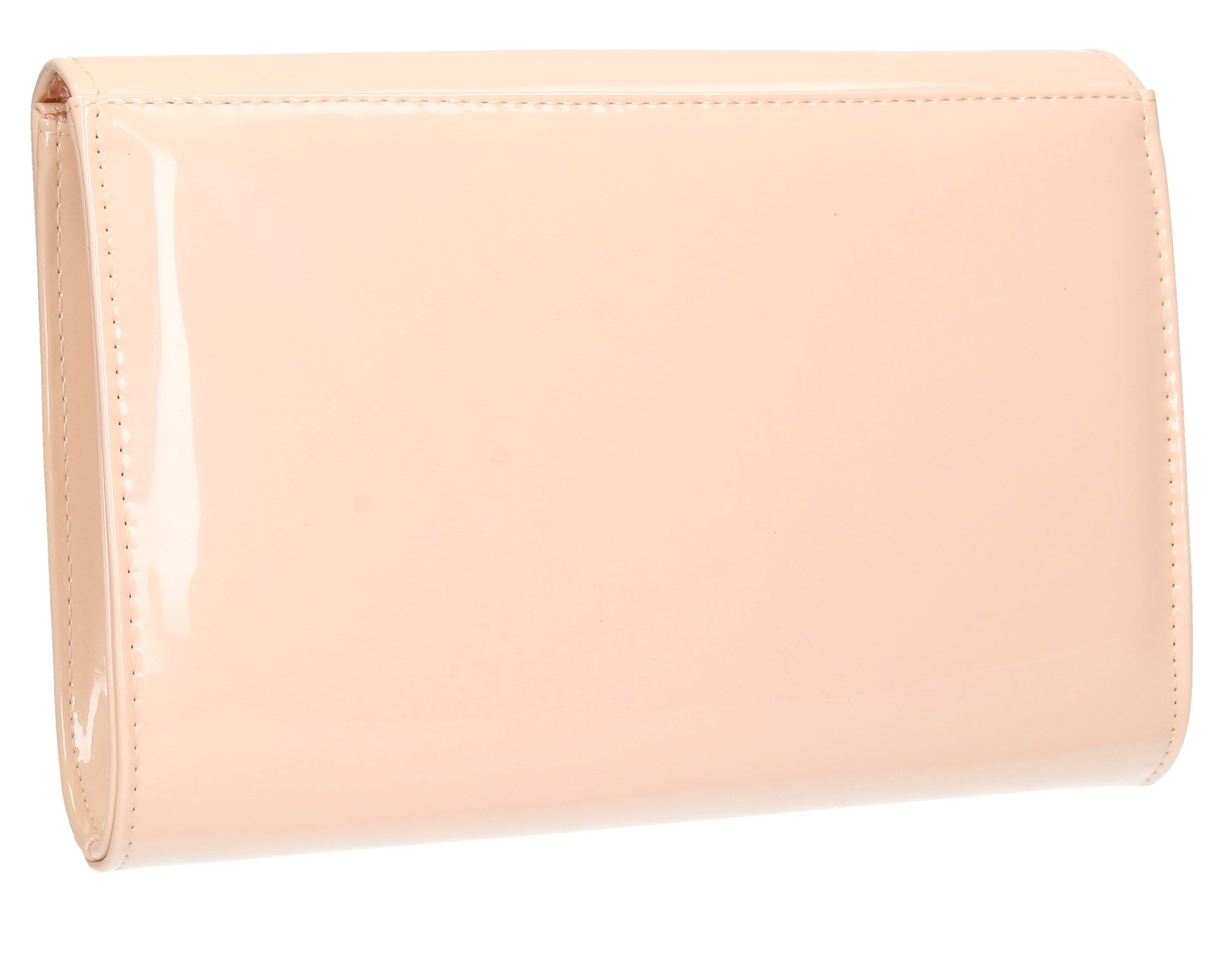 SWANKYSWANS Merci Clutch Bag Pink Beige Cute Cheap Clutch Bag For Weddings School and Work
