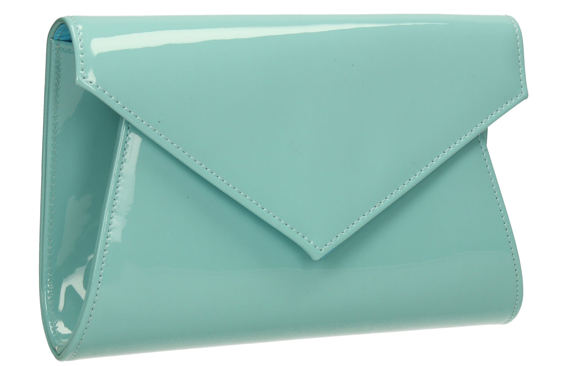 SWANKYSWANS Chrissy Envelope Clutch Bag Blue Cute Cheap Clutch Bag For Weddings School and Work