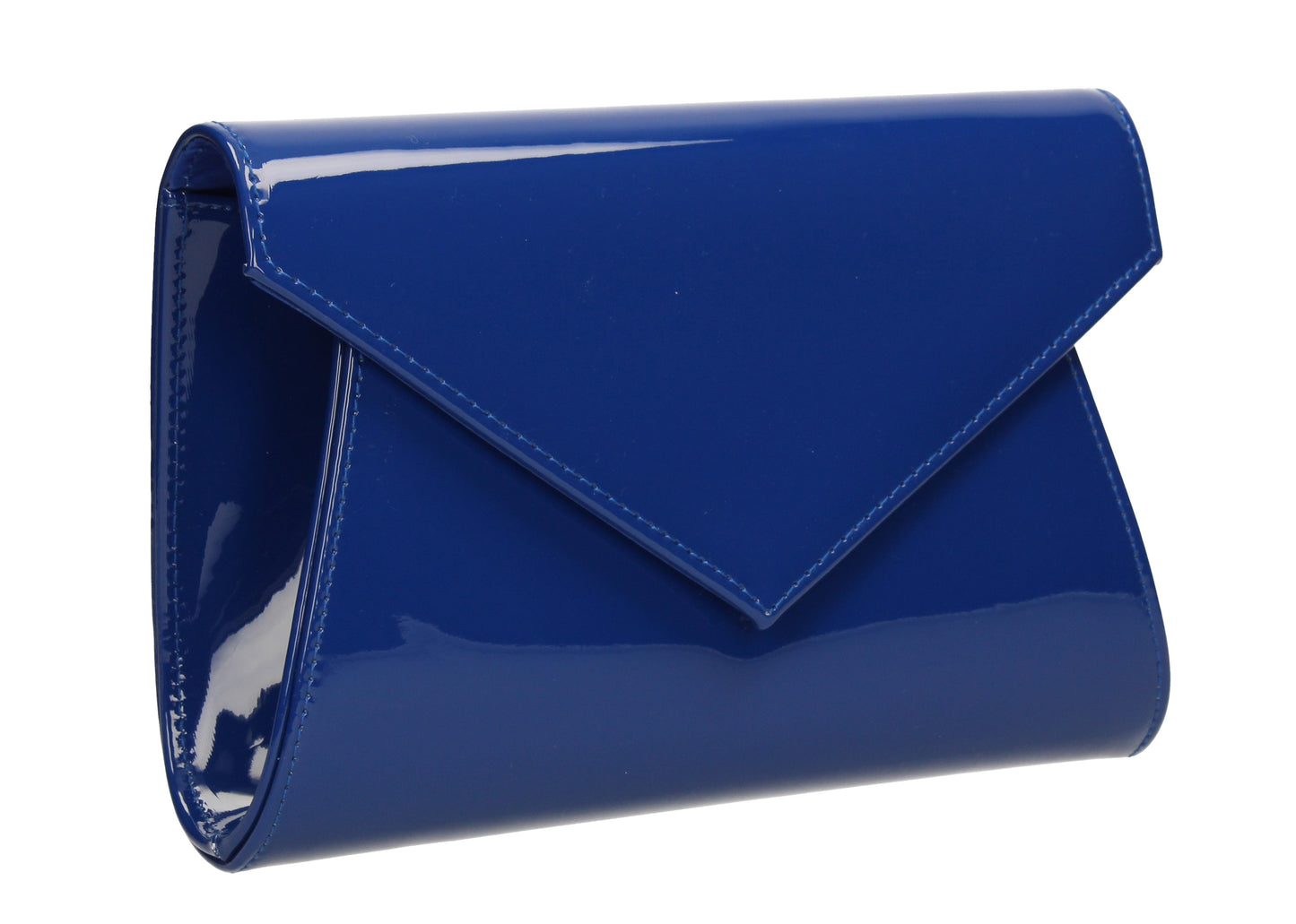 SWANKYSWANS Chrissy Envelope Clutch Bag Royal Blue Cute Cheap Clutch Bag For Weddings School and Work