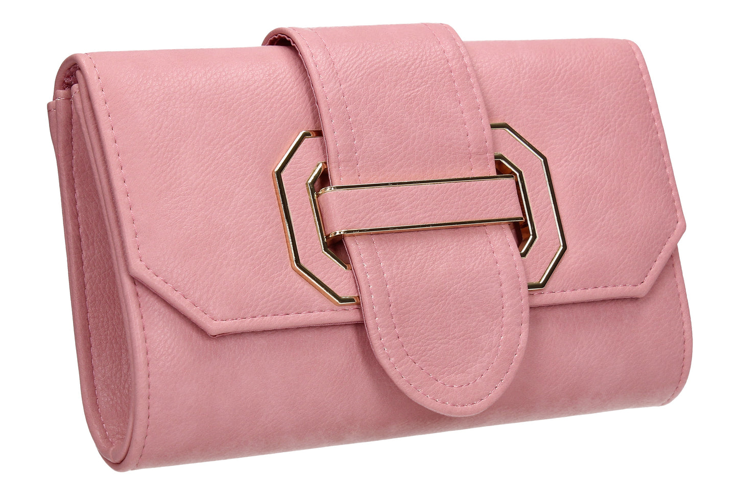 SWANKYSWANS Nora Fancy Clutch Bag Pink Cute Cheap Clutch Bag For Weddings School and Work