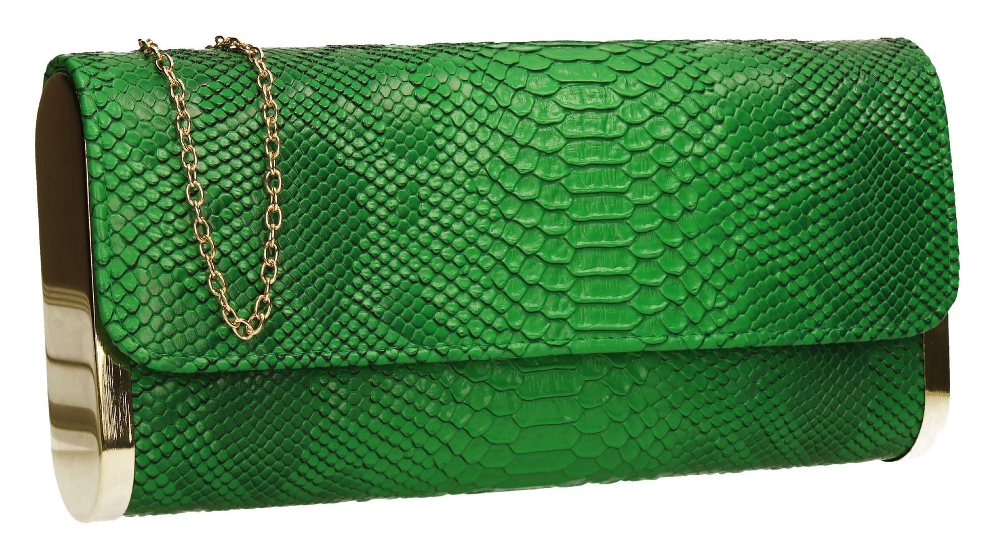 SWANKYSWANS Miranda Clutch Bag Green Cute Cheap Clutch Bag For Weddings School and Work