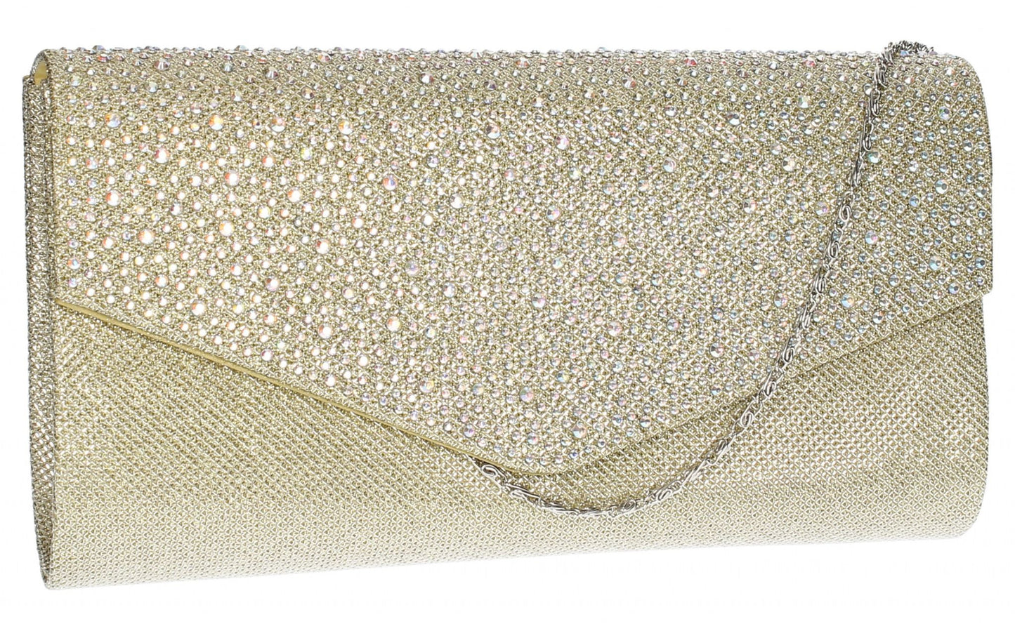 SWANKYSWANS Montary Clutch Bag Gold Cute Cheap Clutch Bag For Weddings School and Work