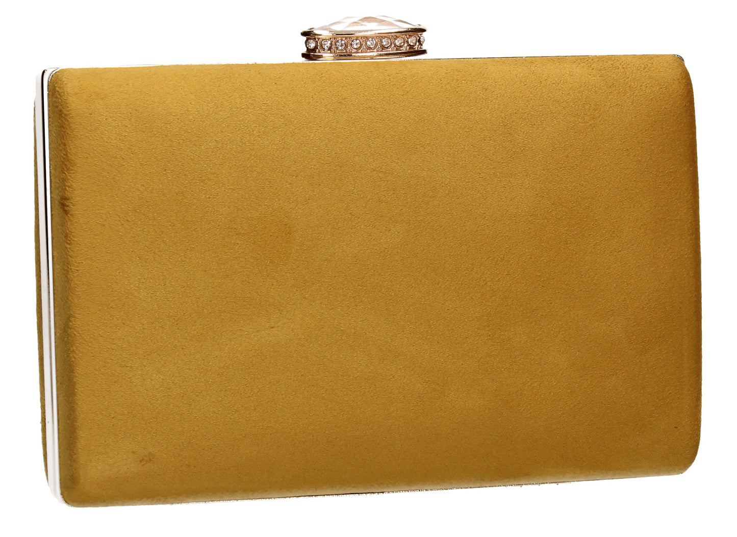 SWANKYSWANS Surrey Clutch Bag Yellow Cute Cheap Clutch Bag For Weddings School and Work