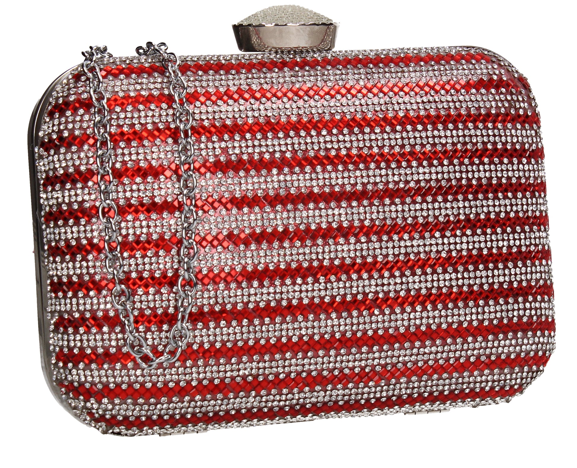 SWANKYSWANS Jane Clutch Bag Red Cute Cheap Clutch Bag For Weddings School and Work