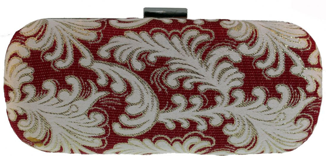 SWANKYSWANS Rochelle Clutch Bag Red Cute Cheap Clutch Bag For Weddings School and Work